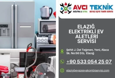 Elazığ Küçük Ev Aletleri Servisi